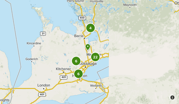 Trails to try Map