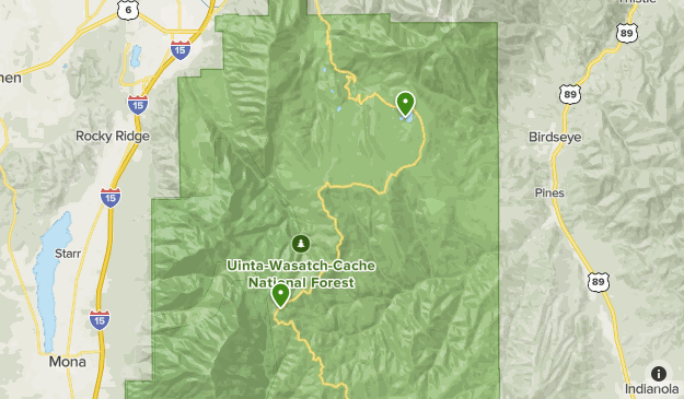 Santaquin - Payson Map
