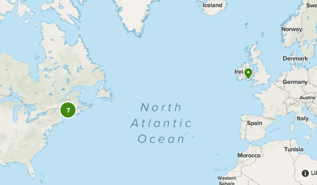 Hike Wish List Map