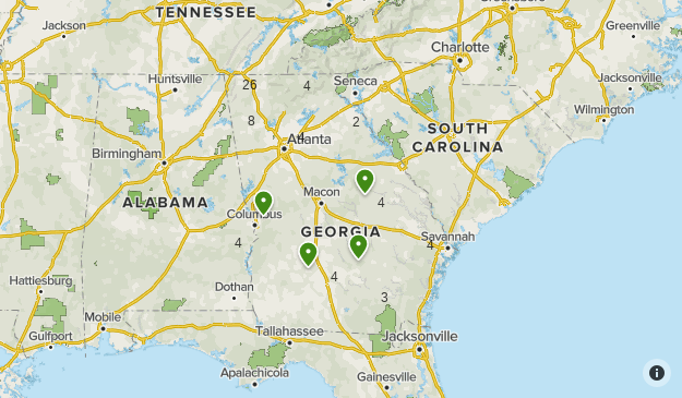 GA State Park Trails  List  AllTrails