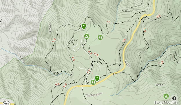 Map Of Big Meadows Campground Big Meadows Campground | List | Alltrails