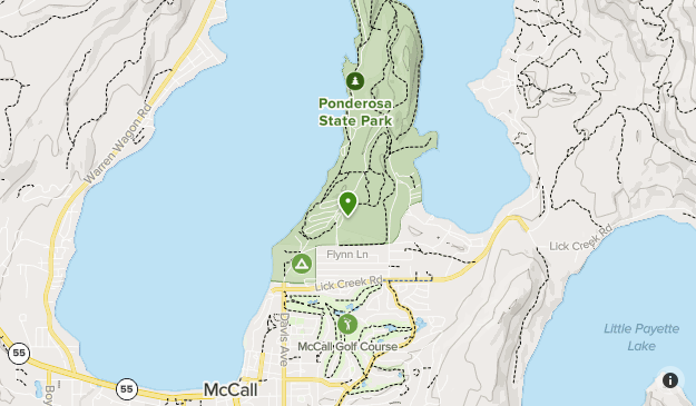 Ponderosa State Park Trail Map Ponderosa State Park | List | Alltrails