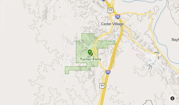 Turner Falls Oklahoma Map Turner Falls | List | Alltrails