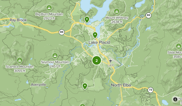 Map Of Lake Placid Ny Lake Placid, Ny | List | Alltrails