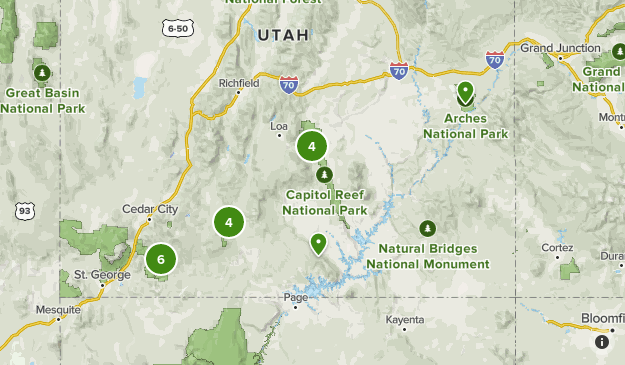 alltrails capitol reef