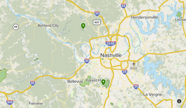 Beaman Park Trail Map Beaman Park-Nashville | List | Alltrails