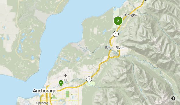 X-Country Skiing Map