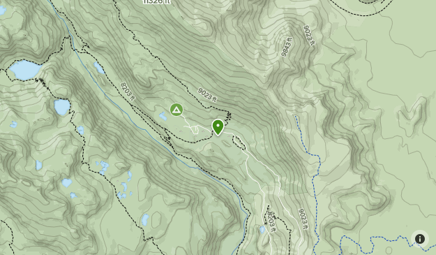 Ansel Adams Wilderness Map