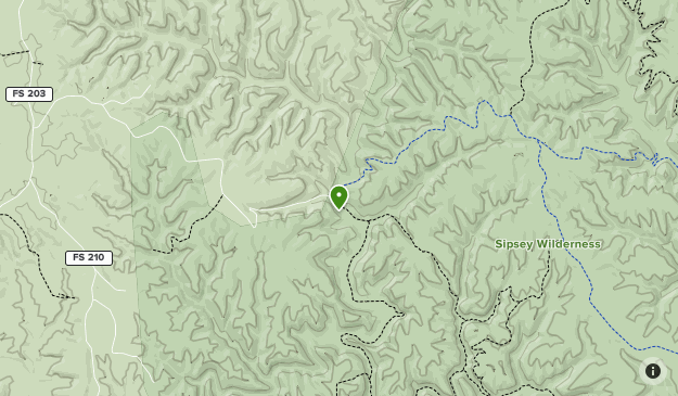 Bankhead National Forest Map