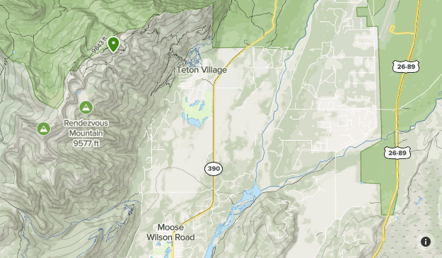 Grand Teton National Park Map