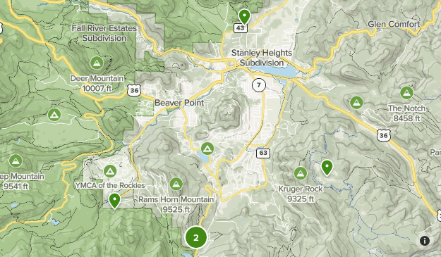 Estes Map