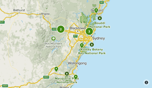 Dog trails Map