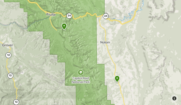 alltrails capitol reef