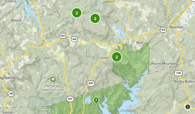 Sapphire, NC area  List  AllTrails