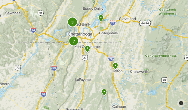 Chattanooga Tn List Alltrails