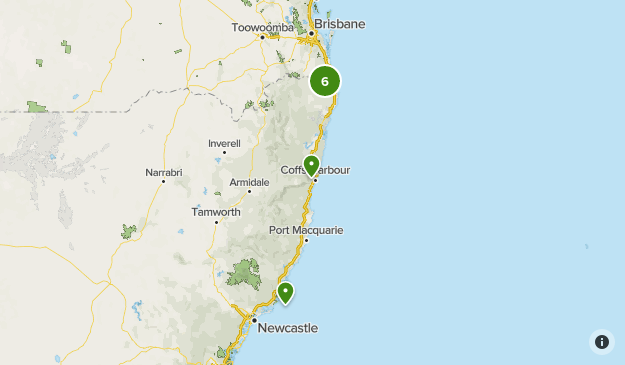 Sydney To Byron Bay Map Byron Bay | List | Alltrails