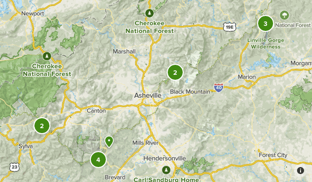 Christmas Tree Trip Map