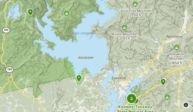 Devils Fork State Park Map Devils Fork | List | Alltrails