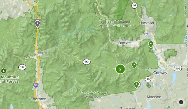 White Mountain National Forest Trail Map White Mountain National Forest | List | Alltrails