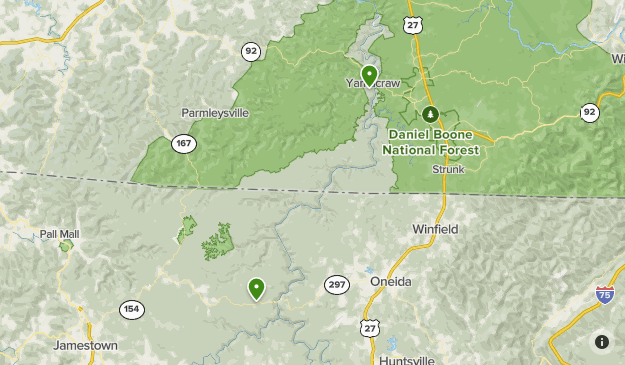Big South Fork Map Big South Fork | List | Alltrails