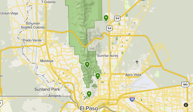 El Paso Map