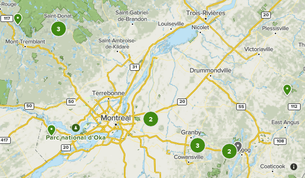Montréal greater area | List | AllTrails
