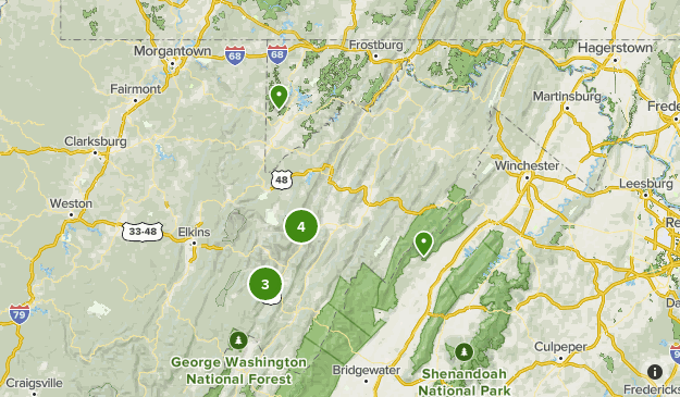 Wv trip Map