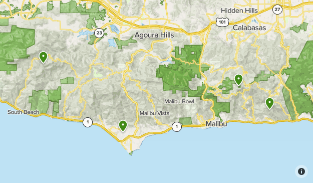 Santa Monica Mountains Trail Map Santa Monica Mountains | List | Alltrails