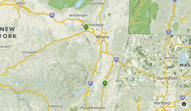 Completed Hikes Map