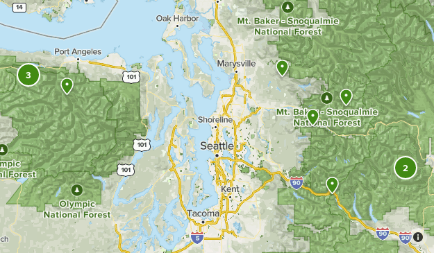 Seattle Area Map