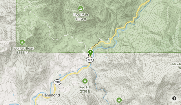 Sequoia kings Map