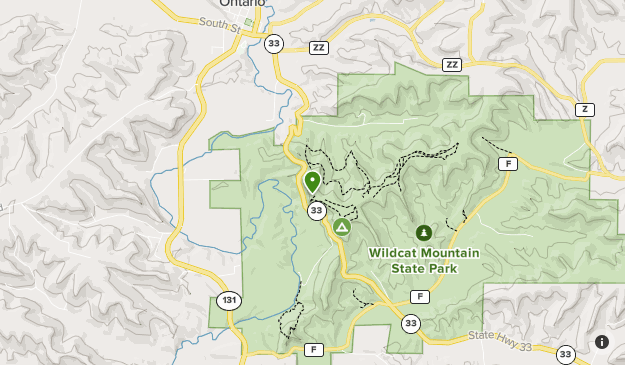 Wildcat Mountain State Park Map Wildcat Mtn | List | Alltrails