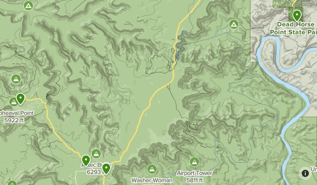 Canyonlands National Park Map