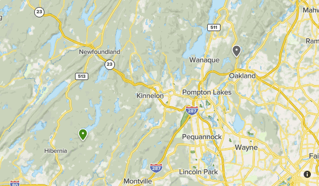 Want to Hike Map