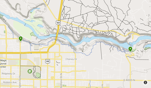 Birthday Trip Map