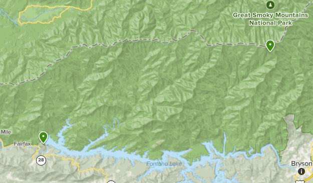 Appalachian Trail Gatlinburg Map Appalachian Trail Great Smoky Mountains | List | Alltrails