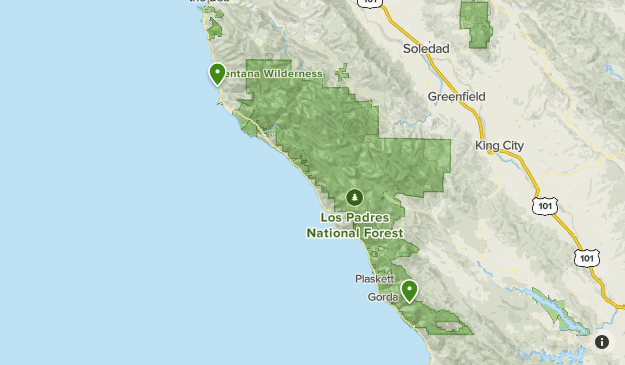 Soft-Roading trails Map