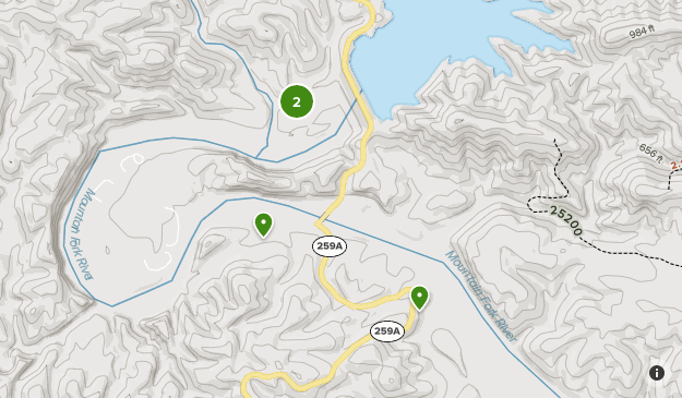Broken Bow Map