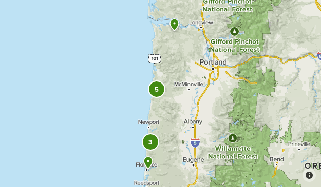 or coast Map