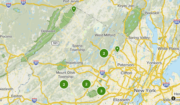 SPS 2020/2021 Winter Hiking Club Map