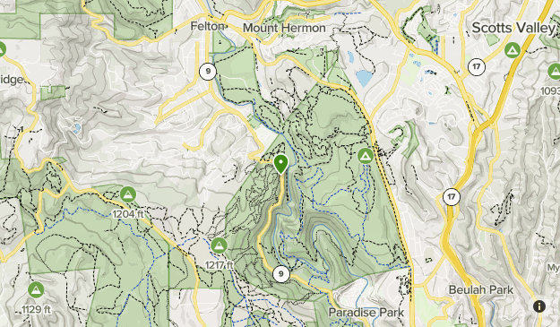 Santa Cruz mountain bike List AllTrails