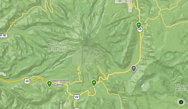 Snowshoes Map