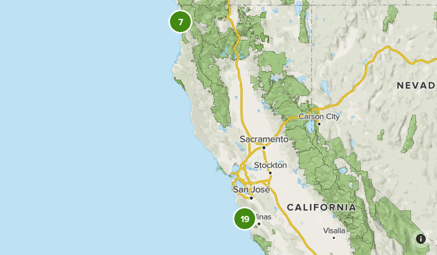 CA Coast Map