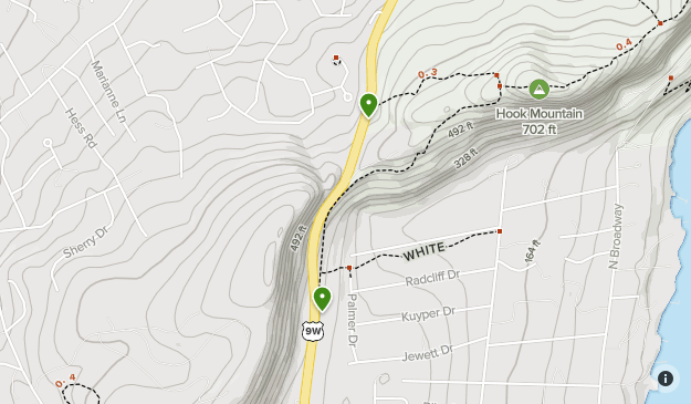 Hikes to do Map