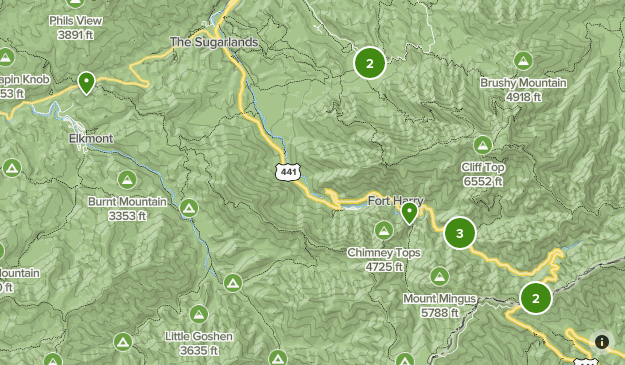 Gatlinburg Map