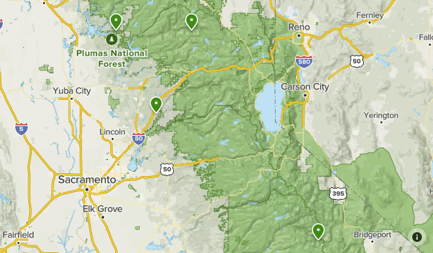 CA: Gold Country Map