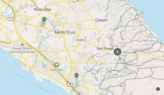 Santa Cruz Aruba Map Aruba | List | Alltrails