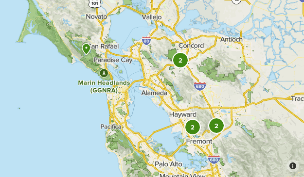 east bay Map