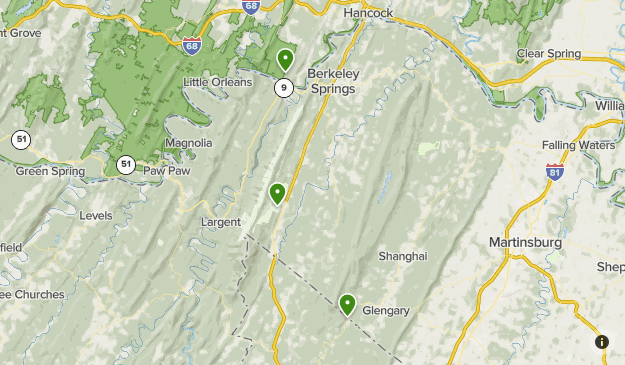 Great cacapon/Berkeley springs | List | AllTrails