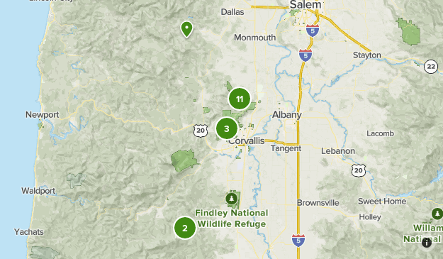 corvallis Map